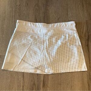 Lija Tennis White and Gray Skort S EUC